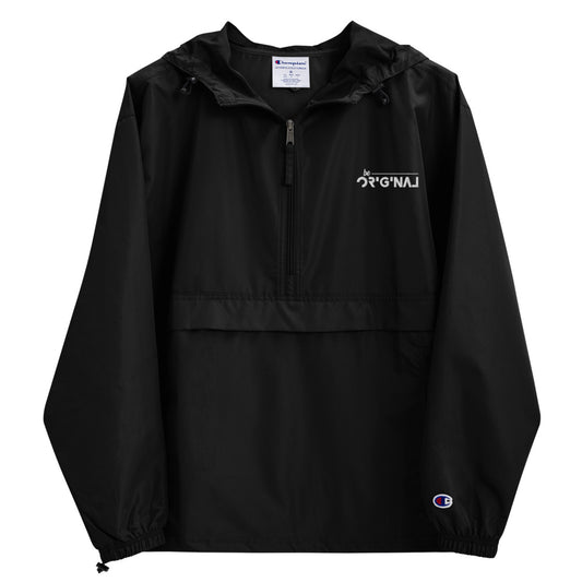 Be Original Embroidered Champion Packable Jacket