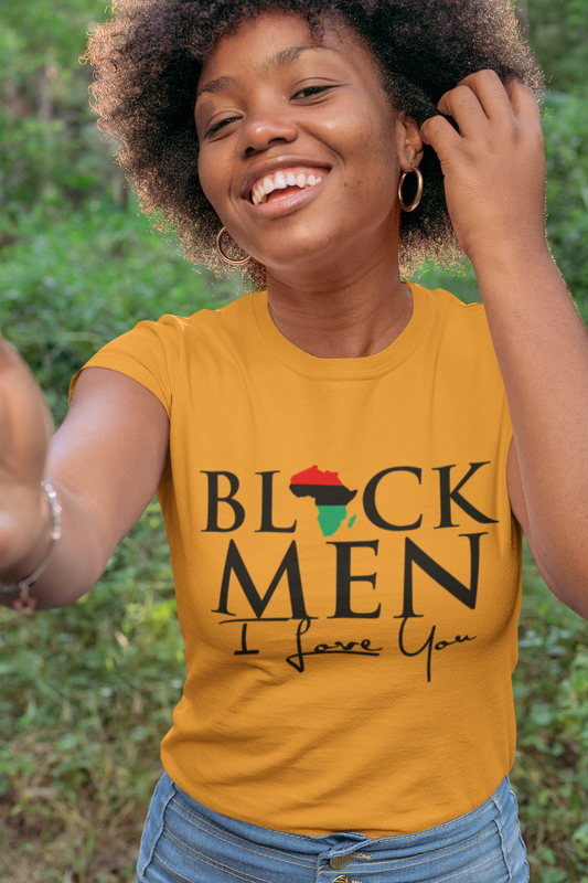 Black Men I Love You Short-Sleeve T-Shirt