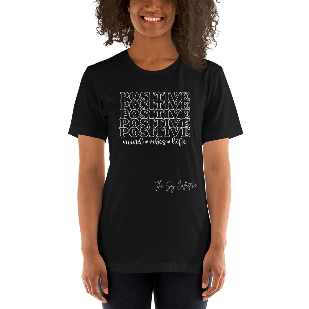 Positive Vibes Short-Sleeve Unisex T-Shirt