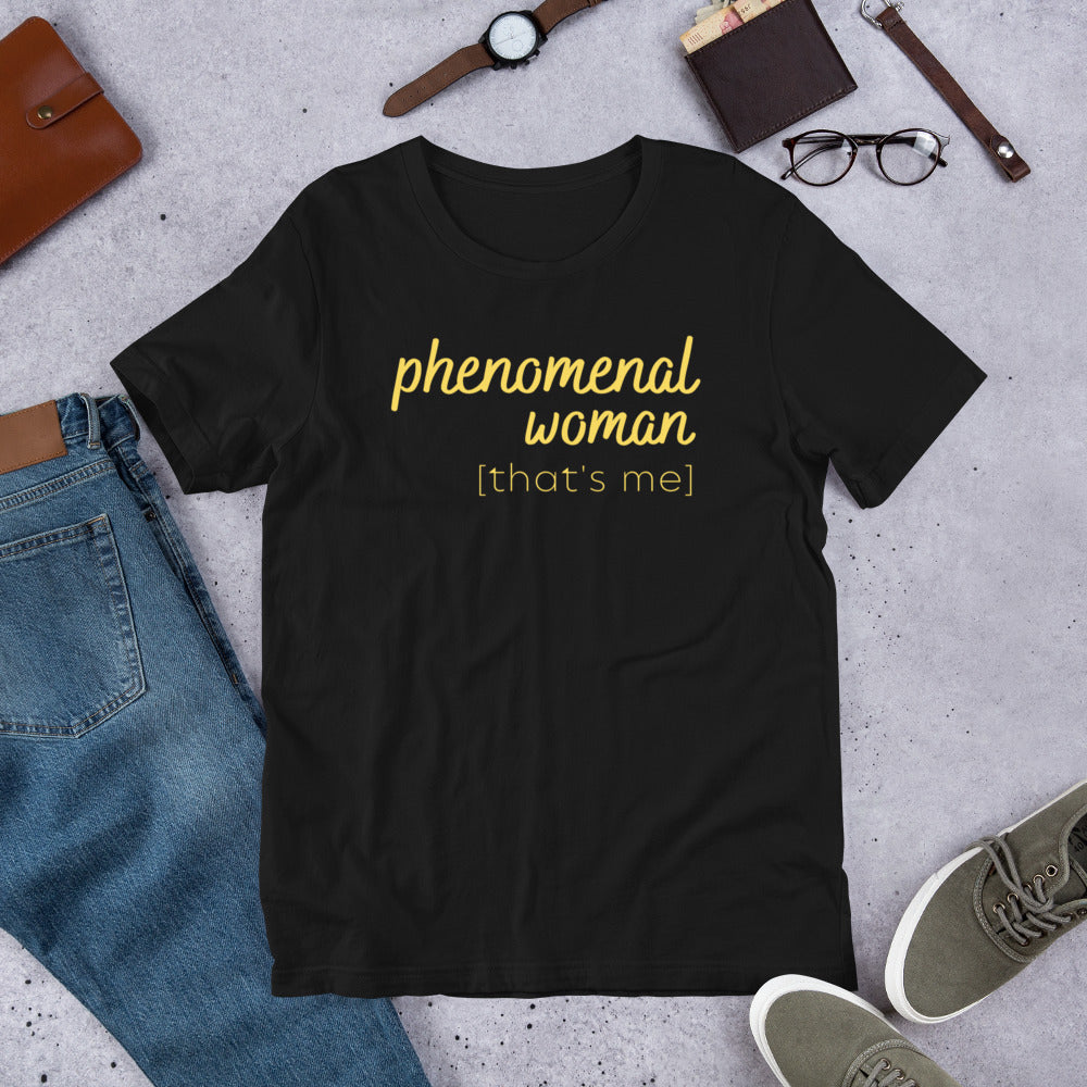 Phenomenal Woman (yellow) Short-sleeve Women's t-shirt