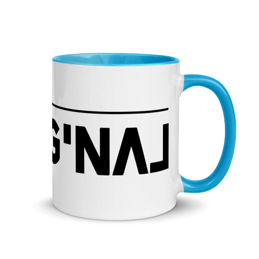 Be Original Ceramic Mug with Color Inside