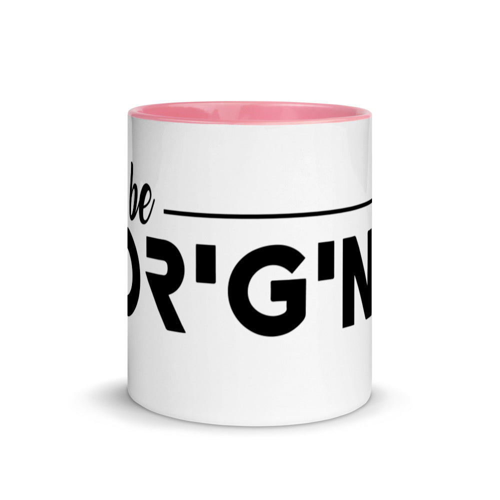 Be Original Ceramic Mug with Color Inside
