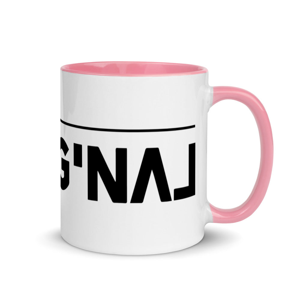 Be Original Ceramic Mug with Color Inside