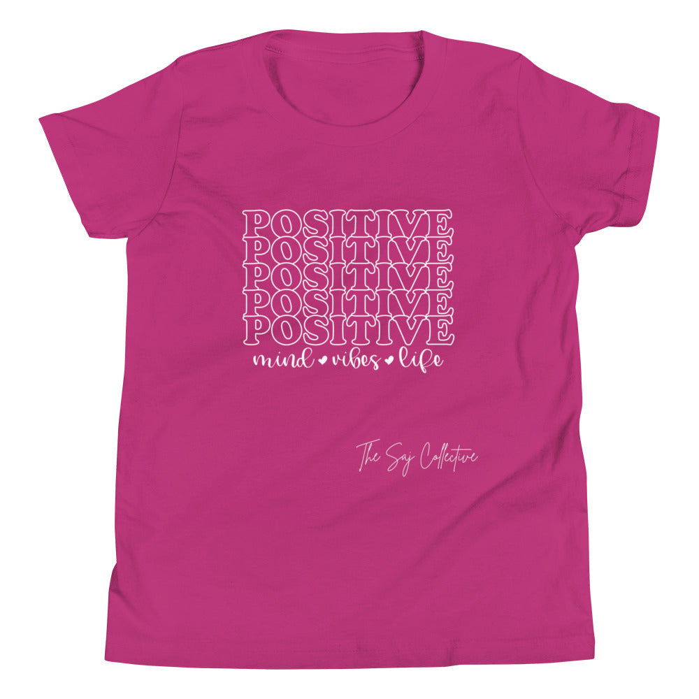Positive Vibes Youth Short Sleeve T-Shirt